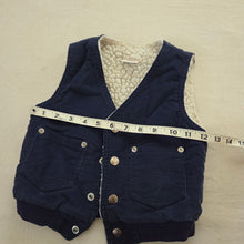Load image into Gallery viewer, Vintage Healthtex Sherpa Denim Vest 4t
