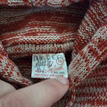 Load image into Gallery viewer, Vintage Striped Zip-up Knit Sweater 4t
