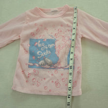 Load image into Gallery viewer, Vintage Ice Cream Soda Pink PJ Top 2t/3t

