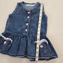 Load image into Gallery viewer, Vintage Denim Sleevless Tunic 18 months
