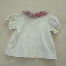 Load image into Gallery viewer, Vintage Floral Collared Top 2t
