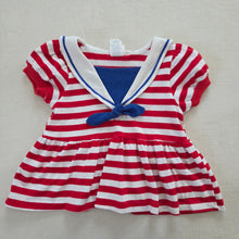 Load image into Gallery viewer, Vintage Sailor Striped Shirt 2t
