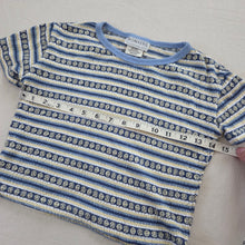 Load image into Gallery viewer, Vintage Smiley Face Striped Fitted Top 5t-8
