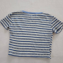 Load image into Gallery viewer, Vintage Smiley Face Striped Fitted Top 5t-8

