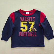 Load image into Gallery viewer, Vintage Varsity Football Long Sleeve 3t
