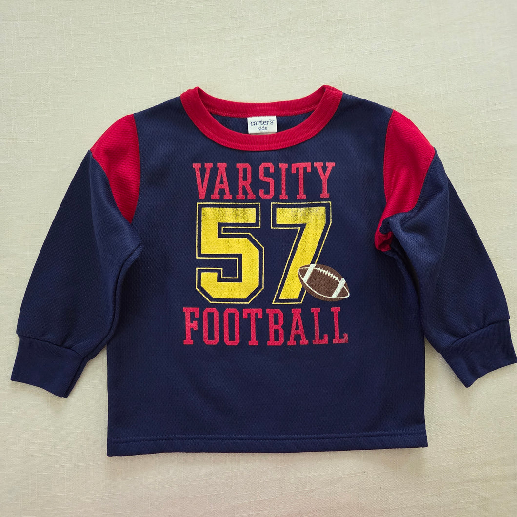 Vintage Varsity Football Long Sleeve 3t