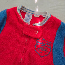 Load image into Gallery viewer, Vintage Varsity Football Footed PJs 2t/3t
