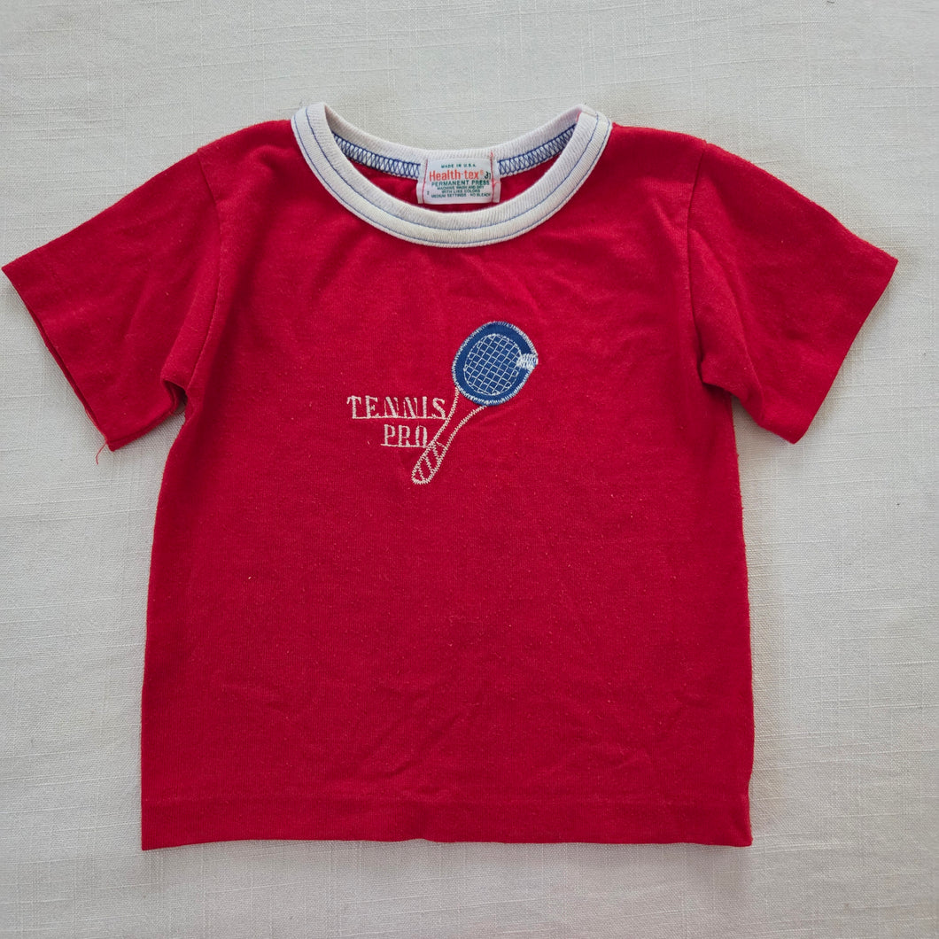 Vintage Healthtex Tennis Shirt  2t/3t