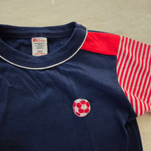 Load image into Gallery viewer, Vintage Soccer Shirt/Shorts Bundle 3t/4t

