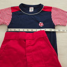 Load image into Gallery viewer, Vintage Soccer Shirt/Shorts Bundle 3t/4t
