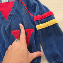 Load image into Gallery viewer, Vintage Varsity Football Velour Matching Set 3t/4t
