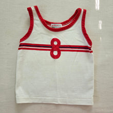Load image into Gallery viewer, Vintage Healthtex #8 Tank Top 2t/3t
