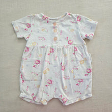 Load image into Gallery viewer, Vintage Little Floral Romper 12 months
