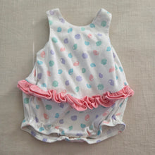 Load image into Gallery viewer, Vintage Healthtex Seashells Bubble Romper 6 months
