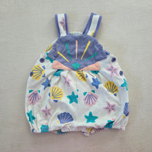 Load image into Gallery viewer, Vintage Seashell Bubble Romper 3-6 months
