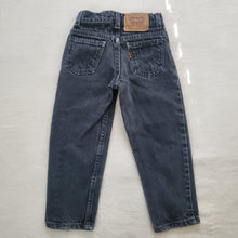 Load image into Gallery viewer, Vintage Levi's 560 Fit Black Jeans Orange Tab 5t
