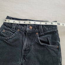 Load image into Gallery viewer, Vintage Levi's 560 Fit Black Jeans Orange Tab 5t
