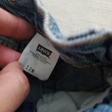 Load image into Gallery viewer, Vintage Levi's Cuffed Jean Shorts 12 months
