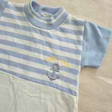 Load image into Gallery viewer, Vintage &quot;First Mate&quot; Pantsuit 6-9 months
