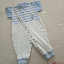 Load image into Gallery viewer, Vintage &quot;First Mate&quot; Pantsuit 6-9 months
