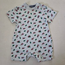 Load image into Gallery viewer, Vintage Ants + Leafs Romper 12 months
