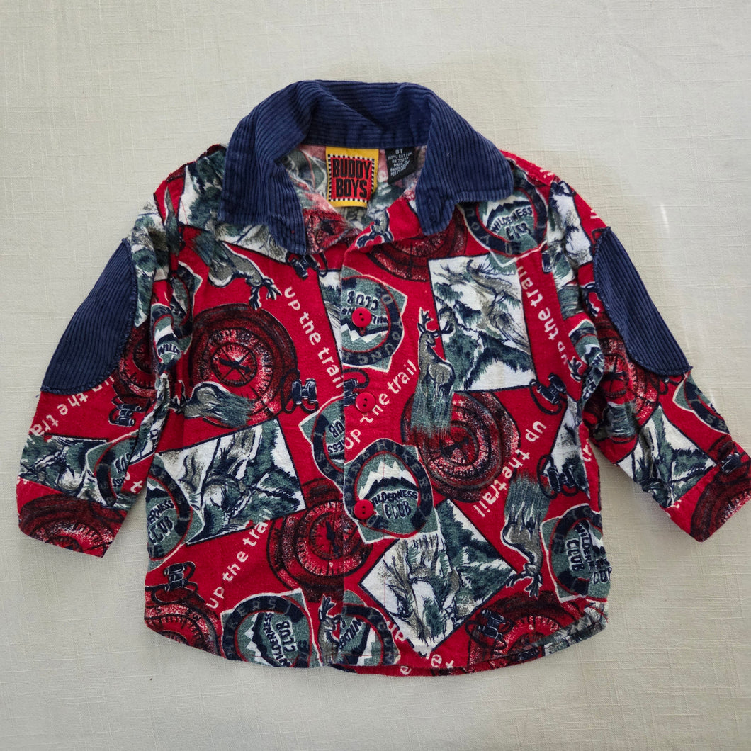 Vintage Wilderness Club Buttondown 2t