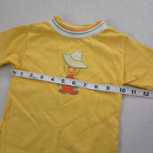 Load image into Gallery viewer, Vintage Healthtex Fishing Cat Yellow Tee 2t
