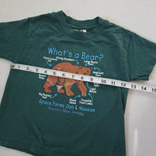 Load image into Gallery viewer, Vintage &quot;What&#39;s a Bear?&quot; Green Tee 2t/3t
