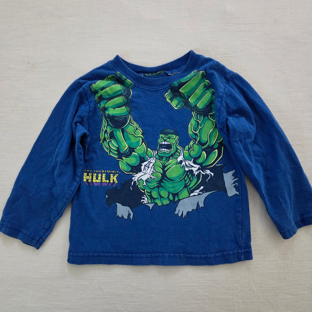 Vintage Y2k The Hulk Long Sleeve Shirt 2t/3t