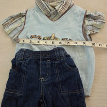 Load image into Gallery viewer, Y2k Classic Pooh Top + Jeans 3-9 months
