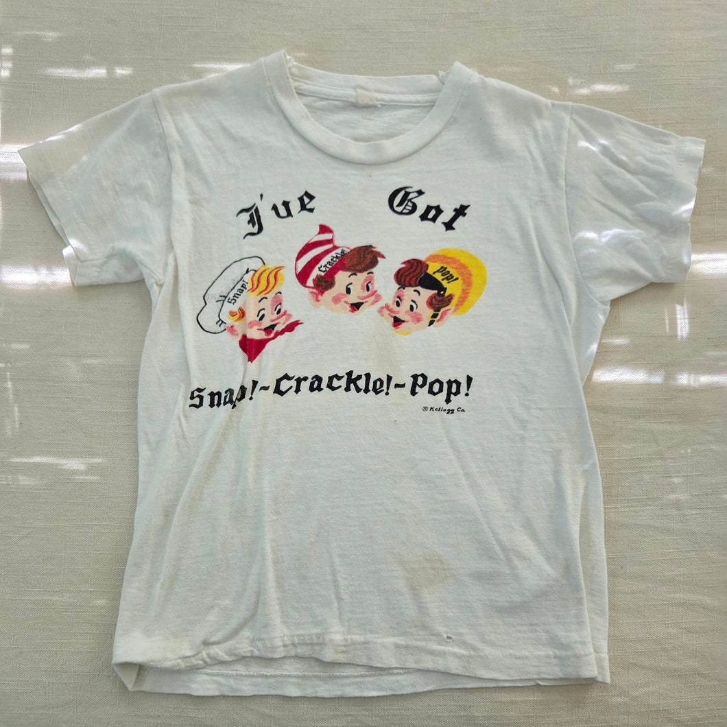 Vintage Kellogg Snap-Crackel-Pop Tee 4t/5t