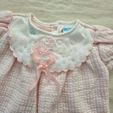 Load image into Gallery viewer, Vintage Pink Kitty Pantsuit 3 months
