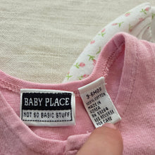 Load image into Gallery viewer, Vintage Bundle Floral Shirt + Pink Pantsuit 3-6 months
