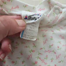 Load image into Gallery viewer, Vintage Bundle Floral Shirt + Pink Pantsuit 3-6 months
