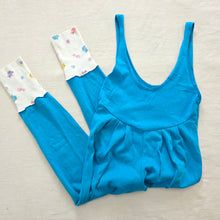 Load image into Gallery viewer, Vintage Bright Blue Pantsuit 5t
