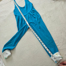 Load image into Gallery viewer, Vintage Bright Blue Pantsuit 5t
