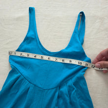 Load image into Gallery viewer, Vintage Bright Blue Pantsuit 5t

