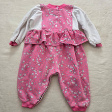 Load image into Gallery viewer, Vintage Floral Ruffle Waist Bodysuit 18 months
