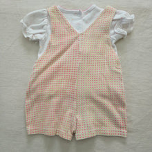 Load image into Gallery viewer, Vintage 123 Floral Romper 6-9 months
