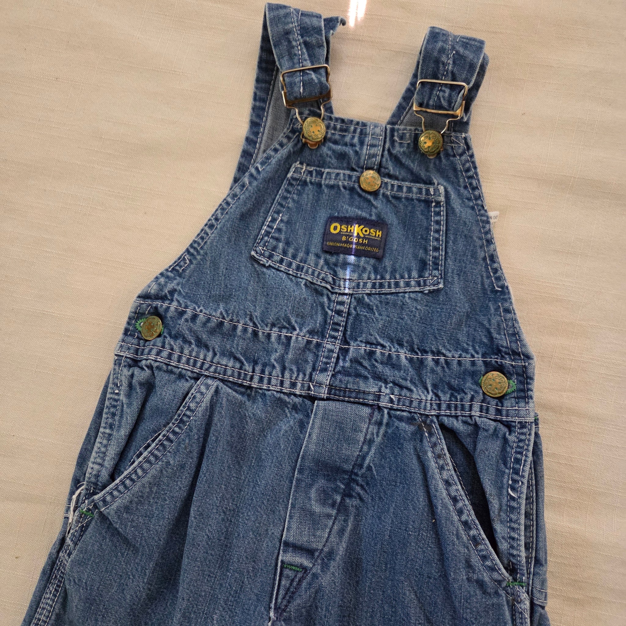 Vintage 70s Oshkosh Denim Overalls 3t – Nostalgic Baby Vintage
