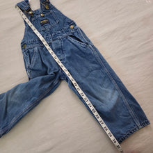 Load image into Gallery viewer, Vintage 70s Oshkosh Denim Overalls 3t

