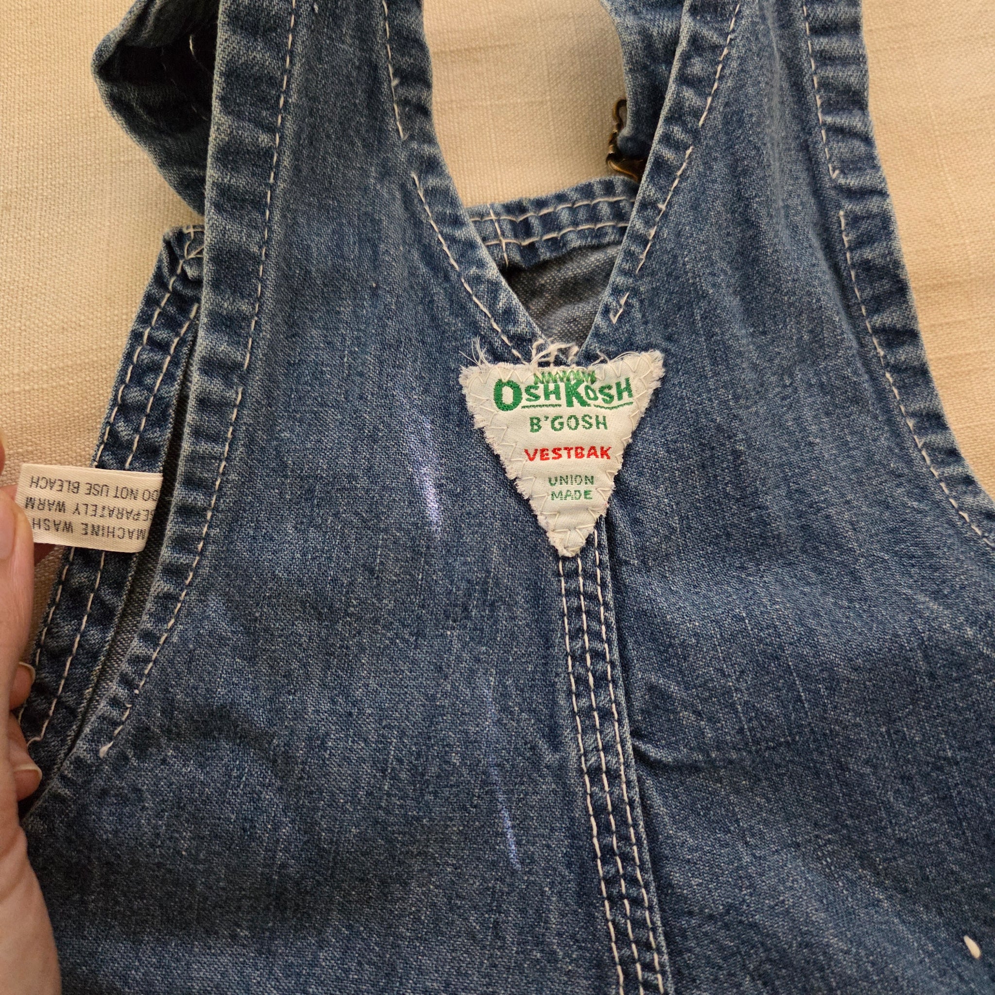 Vintage 70s Oshkosh Denim Overalls 3t – Nostalgic Baby Vintage