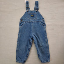 Load image into Gallery viewer, Vintage Oshkosh Denim Overalls 3t
