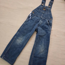 Load image into Gallery viewer, Vintage 80s Oshkosh Denim Overalls 5t
