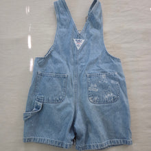 Load image into Gallery viewer, Vintage Oshkosh Denim Tool Shortalls 3t
