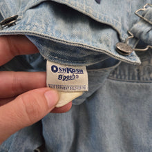 Load image into Gallery viewer, Vintage Oshkosh Denim Tool Shortalls 3t
