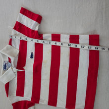 Load image into Gallery viewer, Vintage Lacoste Red/White Striped Shirt 3t/4t
