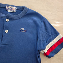 Load image into Gallery viewer, Vintage Lacoste Blue Tee kids 6/7 *flaw
