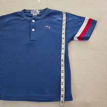Load image into Gallery viewer, Vintage Lacoste Blue Tee kids 6/7 *flaw
