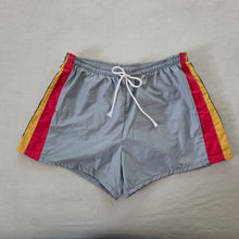 Load image into Gallery viewer, Vintage Gray Athletic Shorts kids 10/12
